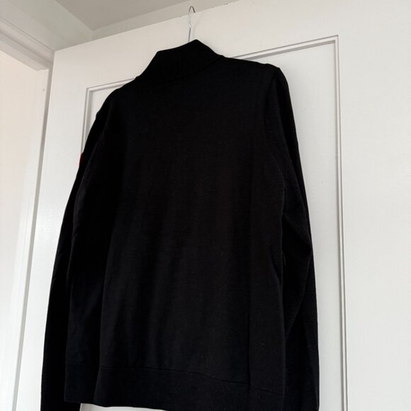 NWT Canada Goose Hybridge Knit Packable Jacket Black Down Quilted Panel Sz XS - Picture 7 of 7